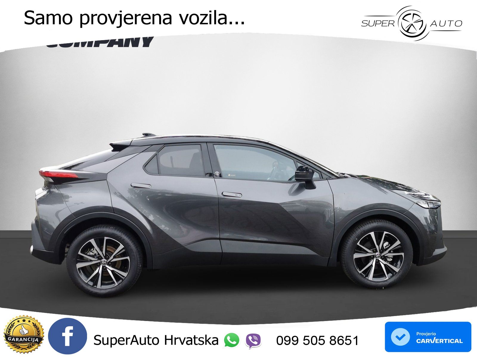 Toyota C-HR 2.0 (198 KS) Hybrid e-CVT Team Deutschland LED+GR SJED+ACC