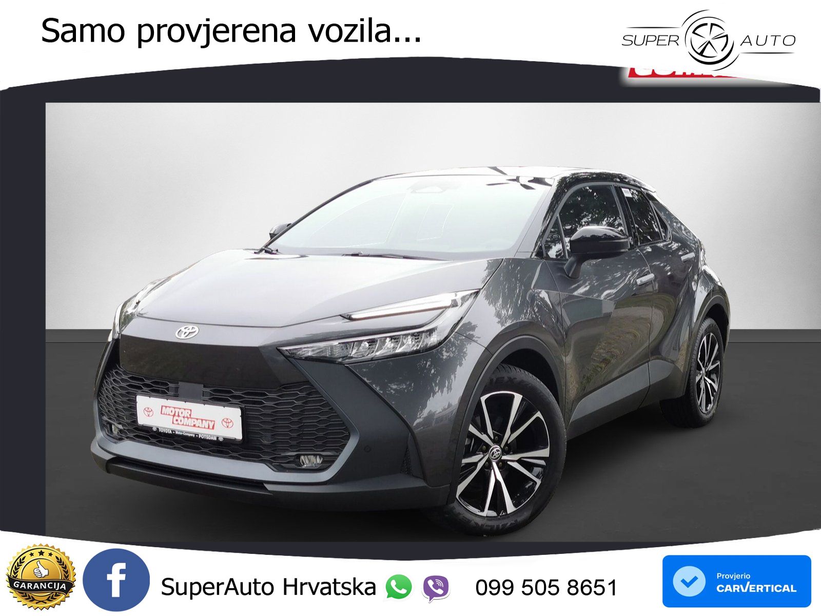 Toyota C-HR 2.0 (198 KS) Hybrid e-CVT Team Deutschland LED+GR SJED+ACC