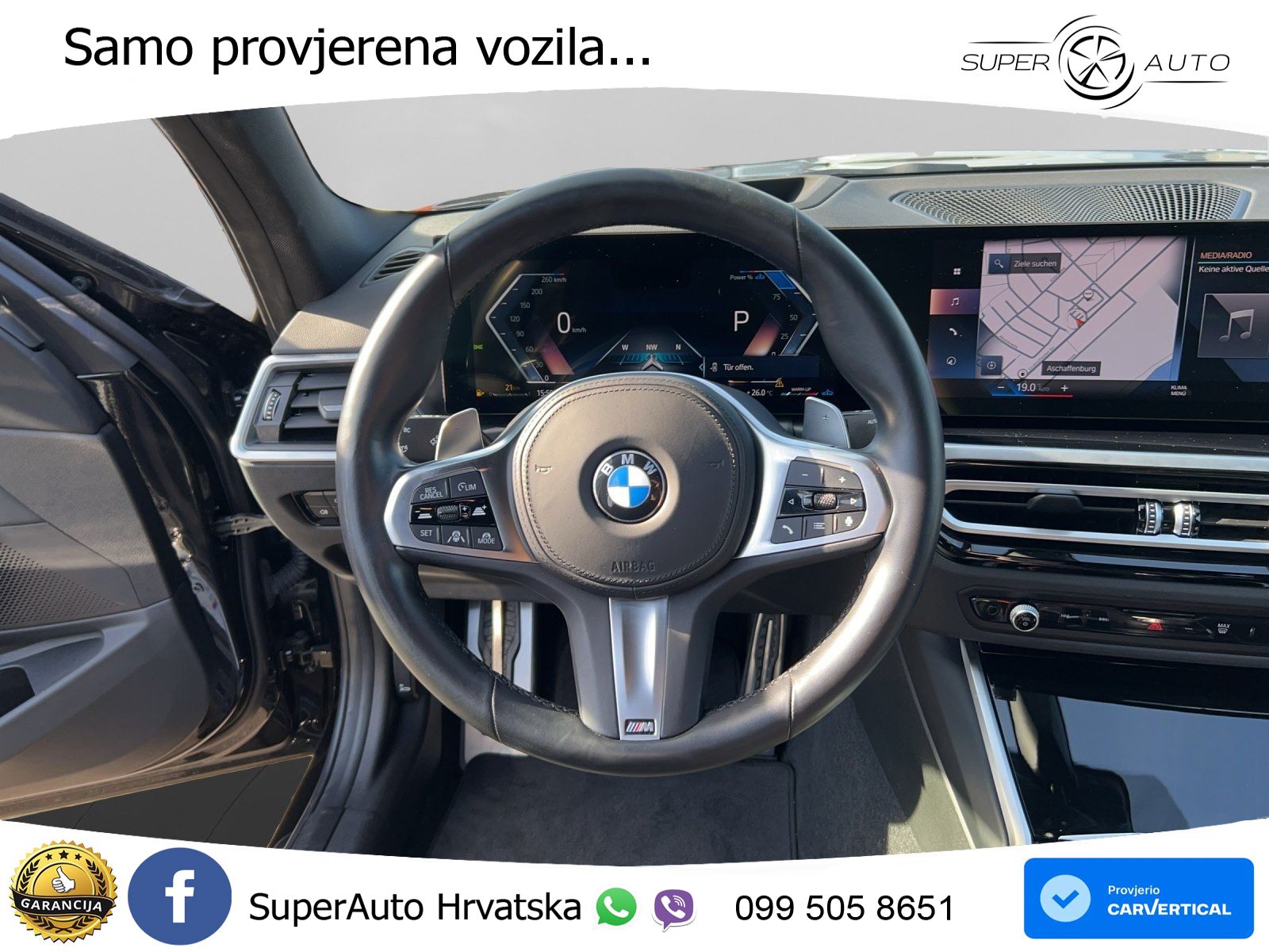 BMW 320d (190 KS) Steptronic M Sport LED+GR SJED+ACC
