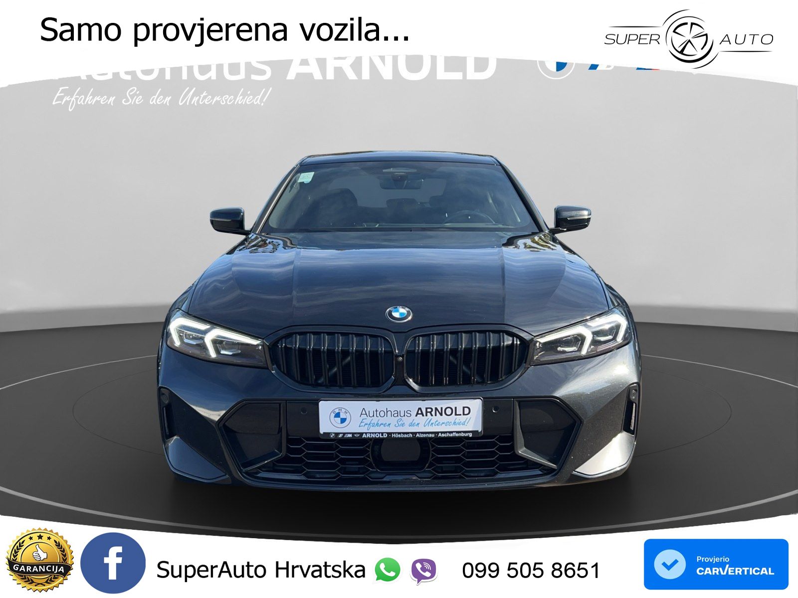 BMW 320d (190 KS) Steptronic M Sport LED+GR SJED+ACC