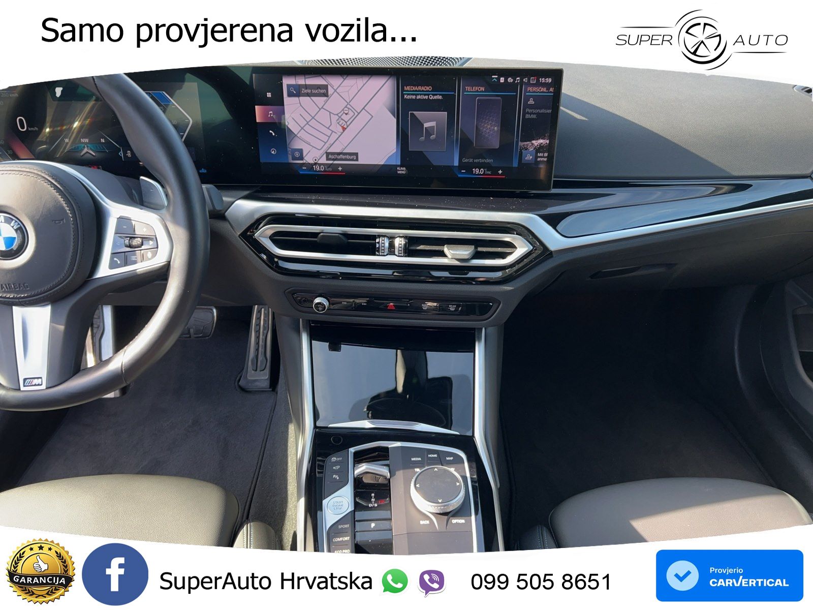 BMW 320d (190 KS) Steptronic M Sport LED+GR SJED+ACC
