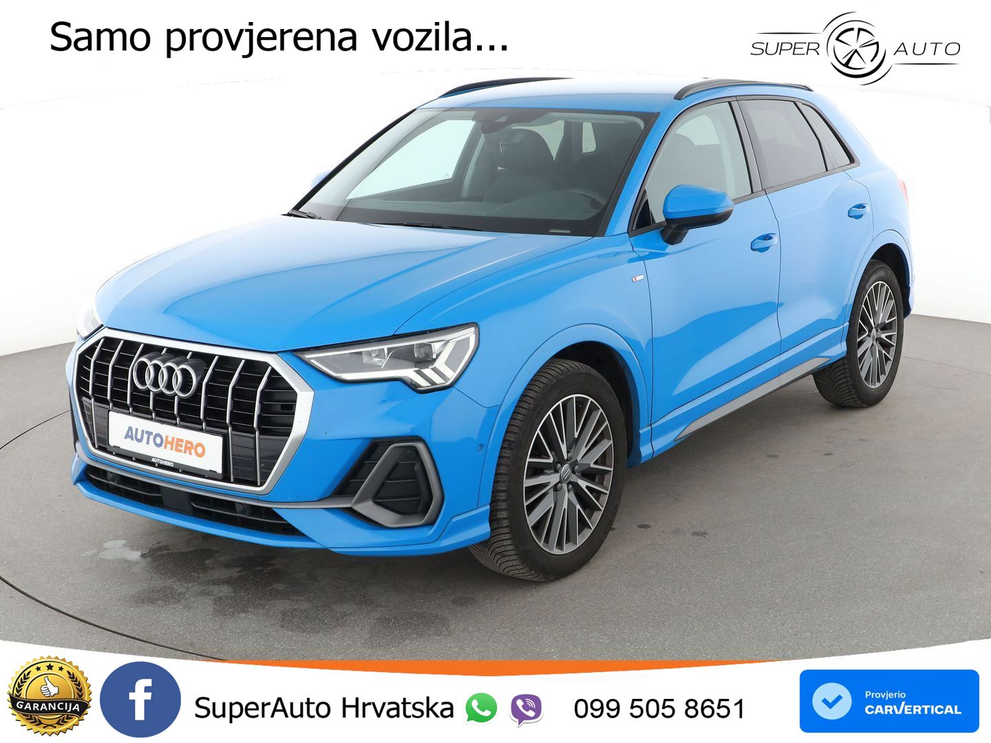Audi Q3 35 TDI (150 KS) S tronic S line LED+GR SJED+ACC