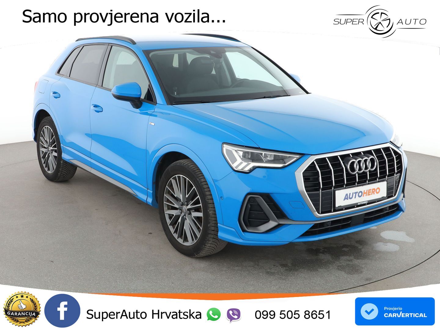 Audi Q3 35 TDI (150 KS) S tronic S line LED+GR SJED+ACC