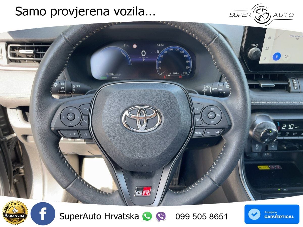 Toyota RAV4 2.5 (306 KS) Hybrid AWD-i eCVT GR Sport LED+GR SJED+ACC