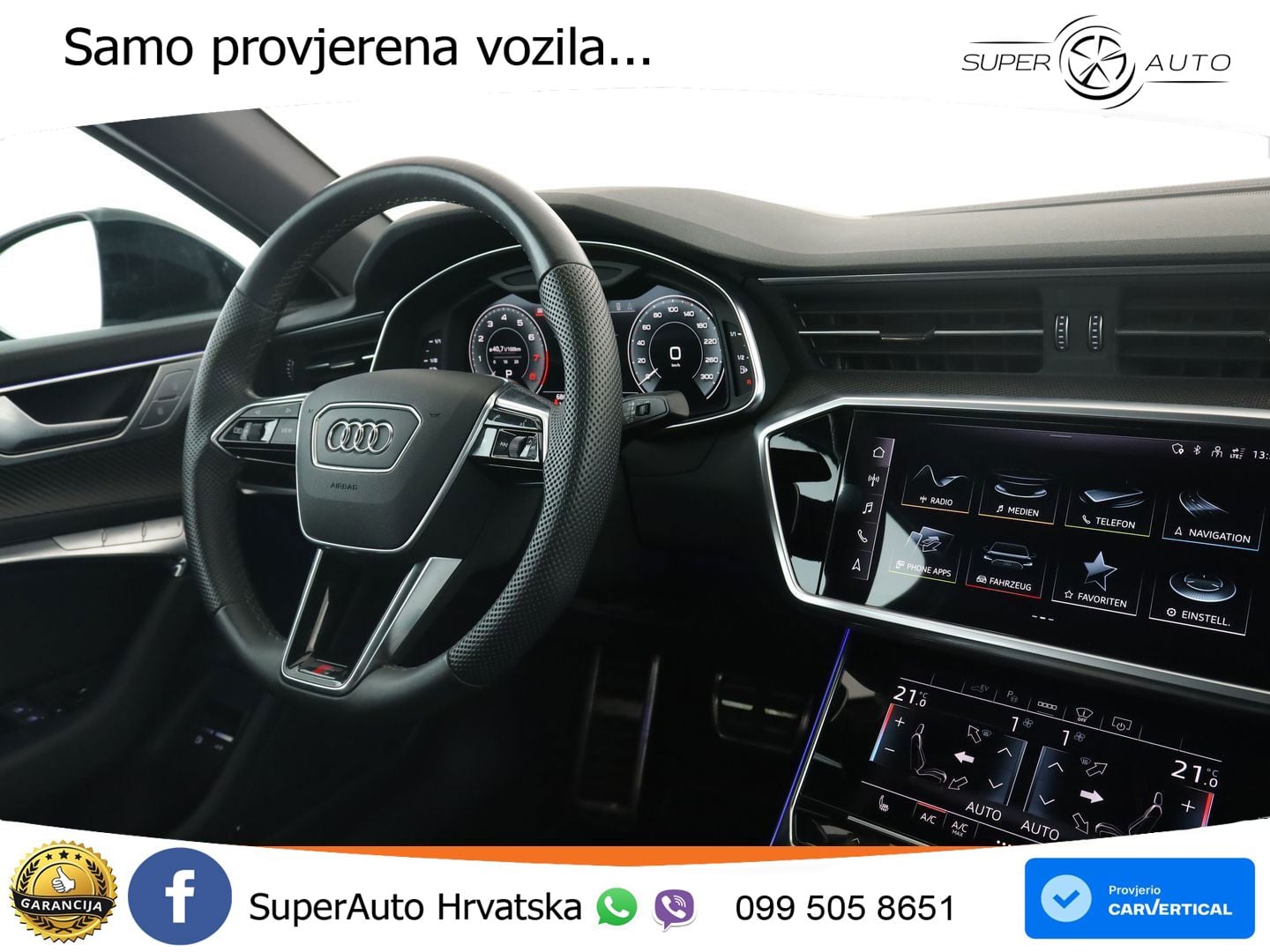 Audi A6 55 TFSIe (367 KS) quattro ultra S tronic MATRIX+GR SJED+KAM
