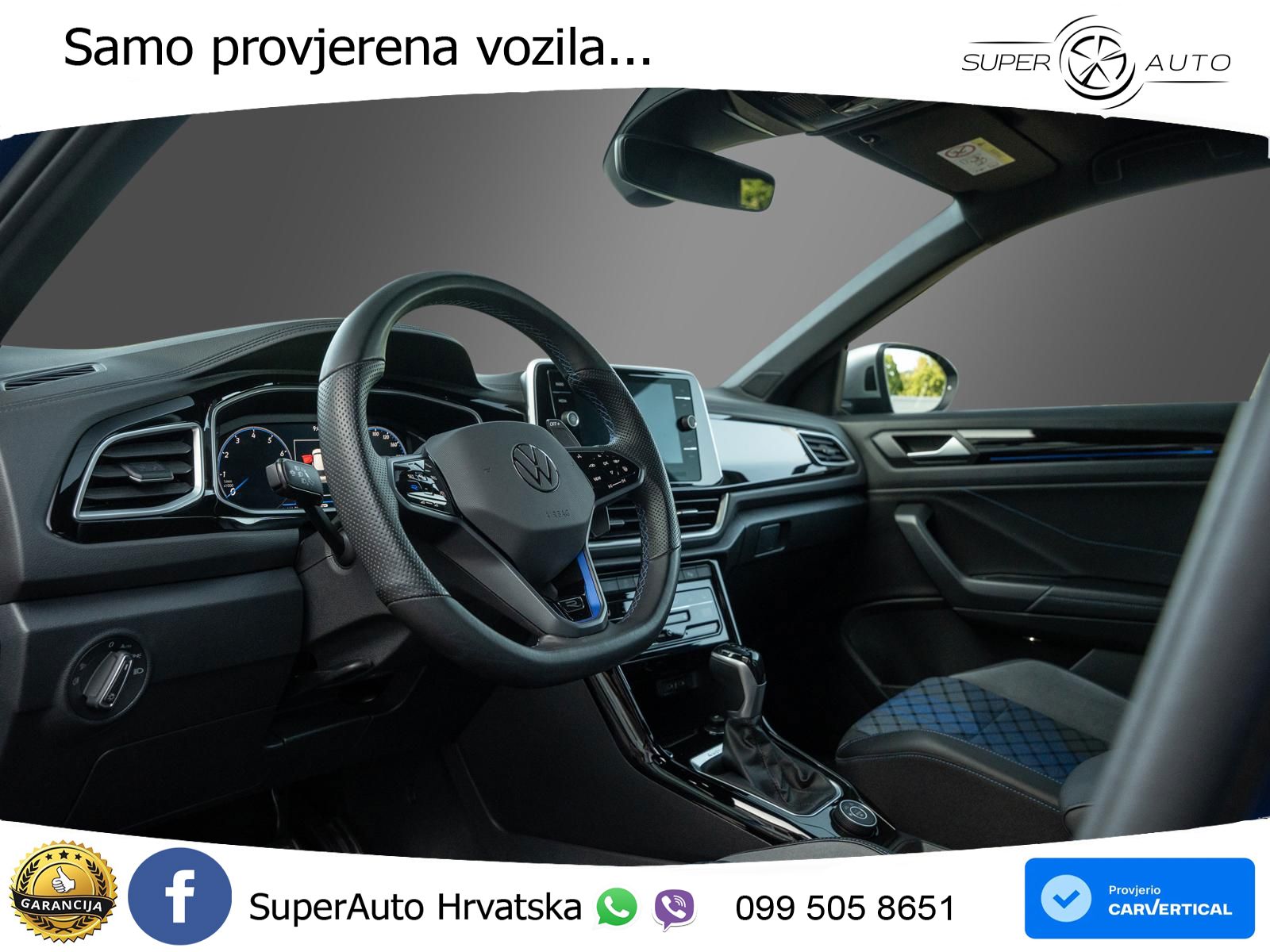 Volkswagen T-Roc I R 2.0 TSI (300 KS) OPF 4M DSG MATRIX+GR SJED+KAM