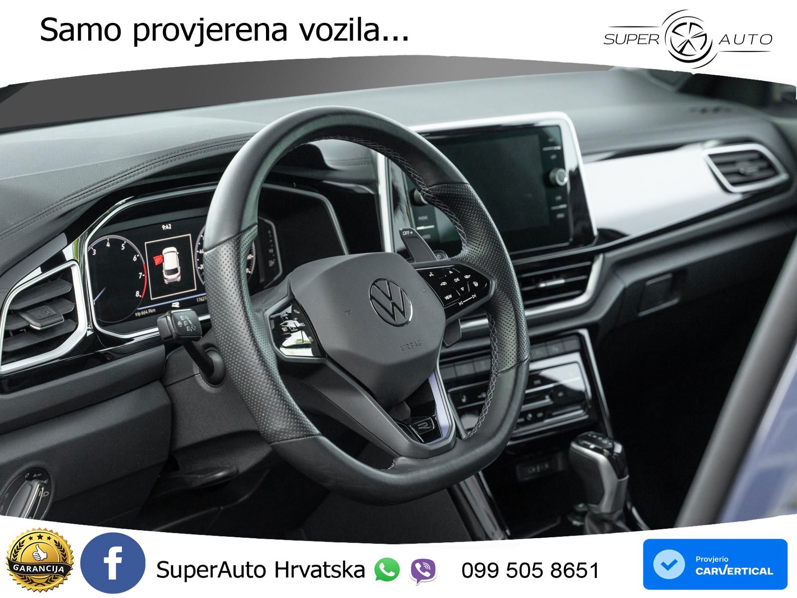 Volkswagen T-Roc I R 2.0 TSI (300 KS) OPF 4M DSG MATRIX+GR SJED+KAM