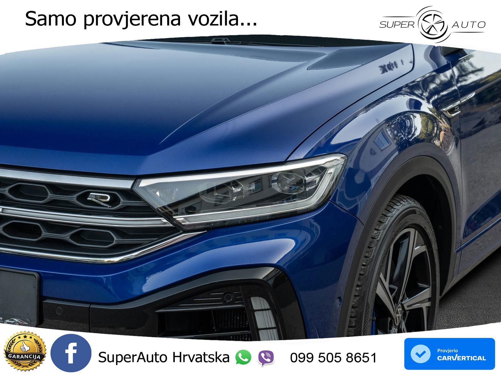 Volkswagen T-Roc I R 2.0 TSI (300 KS) OPF 4M DSG MATRIX+GR SJED+KAM
