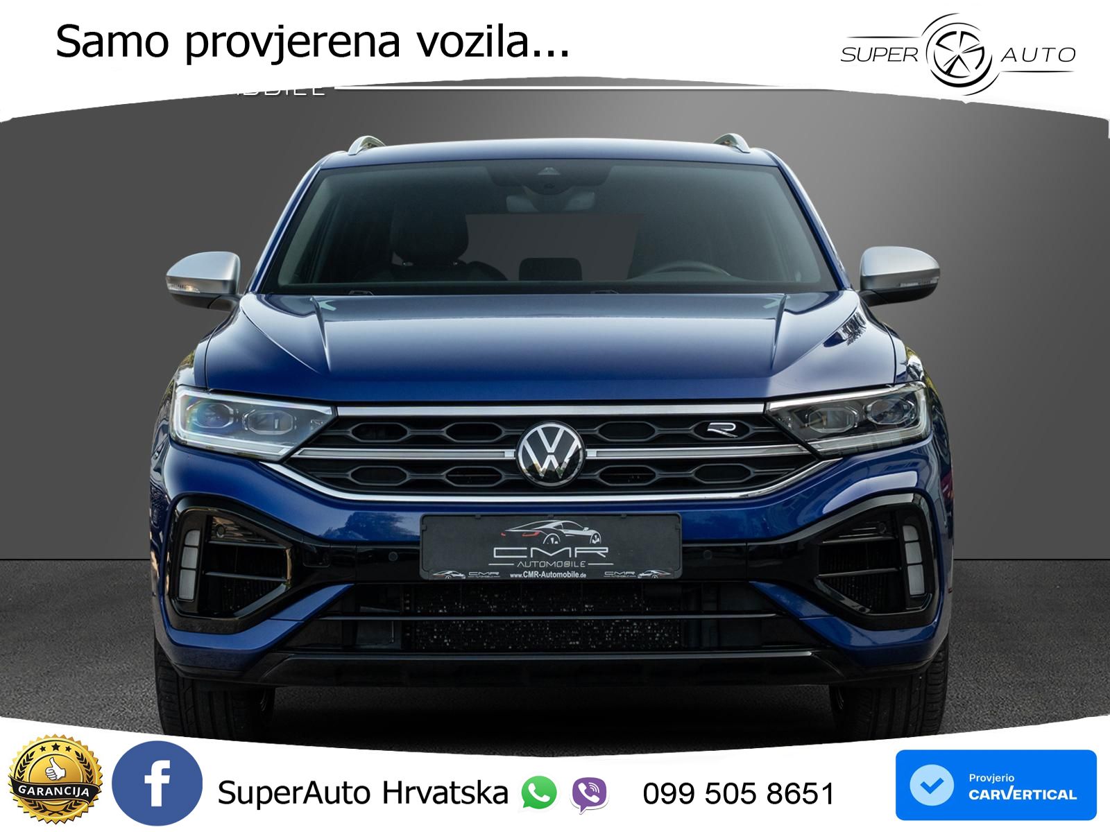 Volkswagen T-Roc I R 2.0 TSI (300 KS) OPF 4M DSG MATRIX+GR SJED+KAM