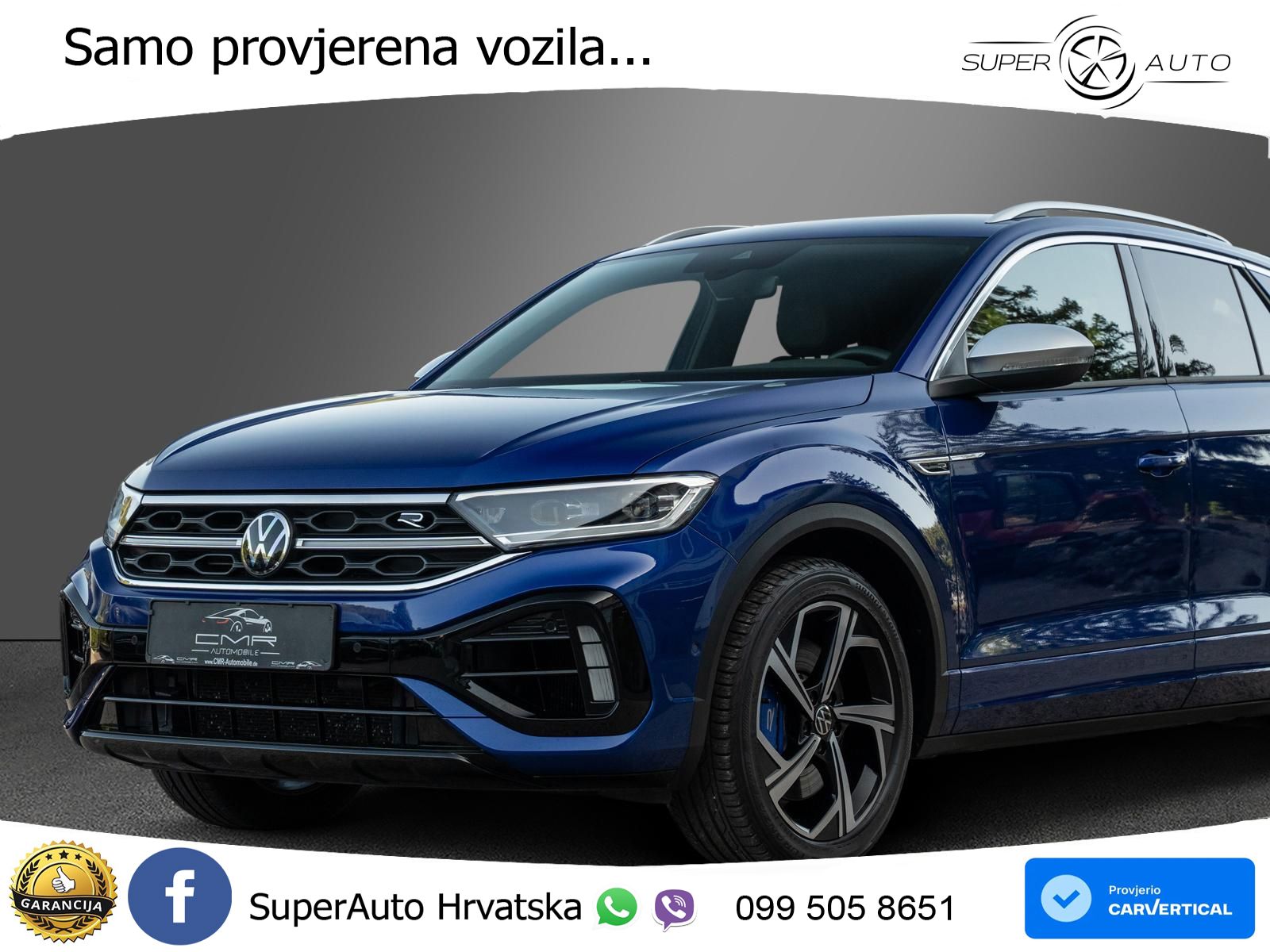 Volkswagen T-Roc I R 2.0 TSI (300 KS) OPF 4M DSG MATRIX+GR SJED+KAM