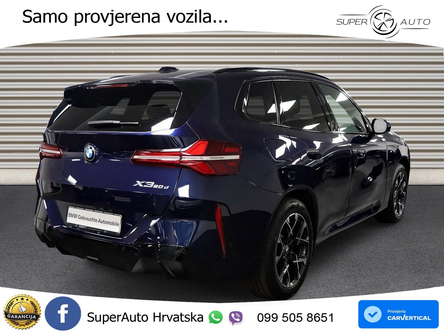 BMW X3 20d xDrive Steptronic M Sport LED+GR SJED+ACC