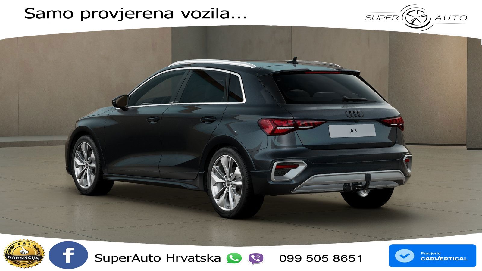 Audi A3 allstreet 35 TDI (150 KS) S tronic LED+GR SJED+ACC