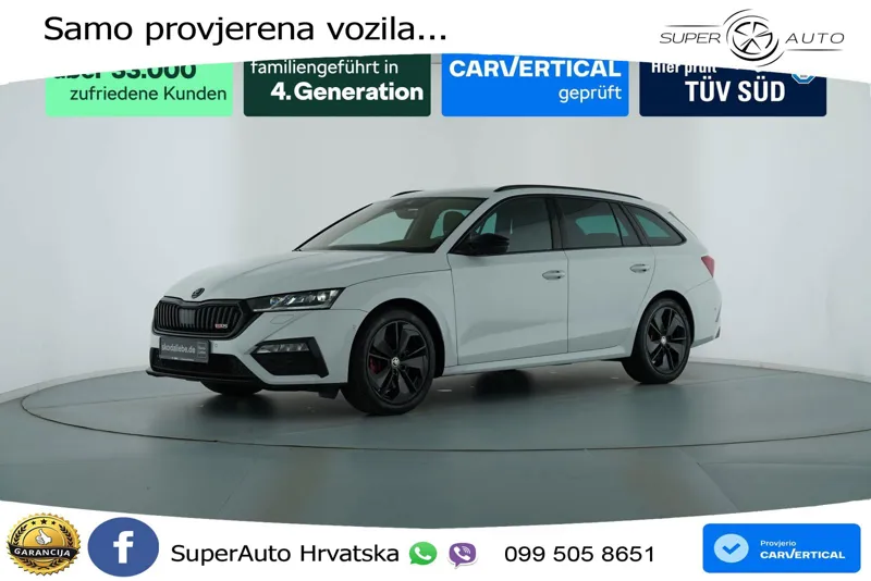 Škoda Octavia Combi RS 2.0 TSI (245 KS) LED+GR SJED+ACC