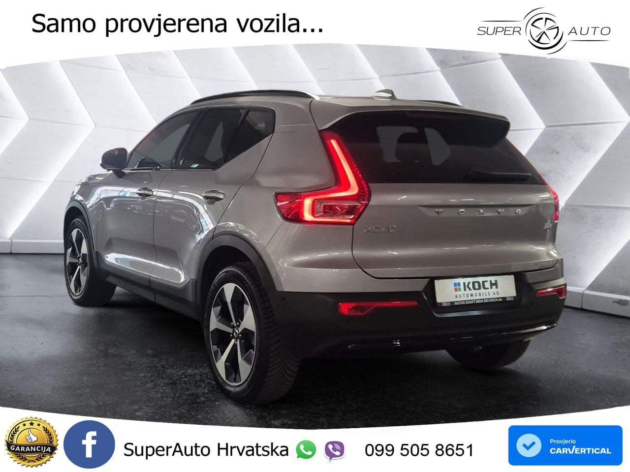 Volvo XC40 2.0 B3 163 KS Automatic LED+GR SJED+ACC