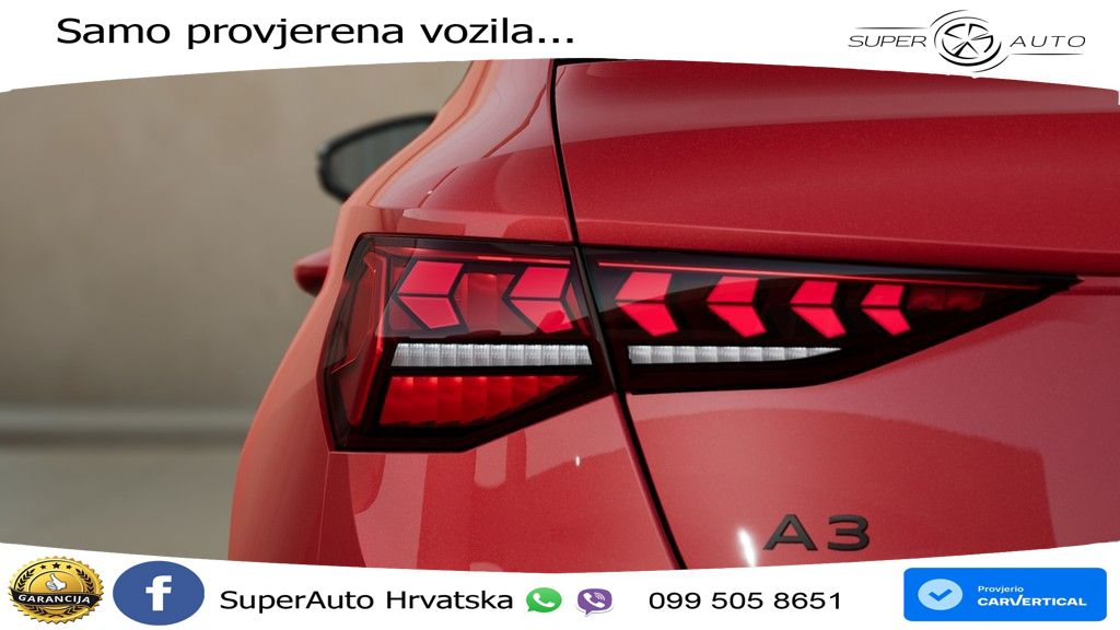 Audi A3 35 TFSI (150 KS) S tronic S line LED+GR SJED+ACC