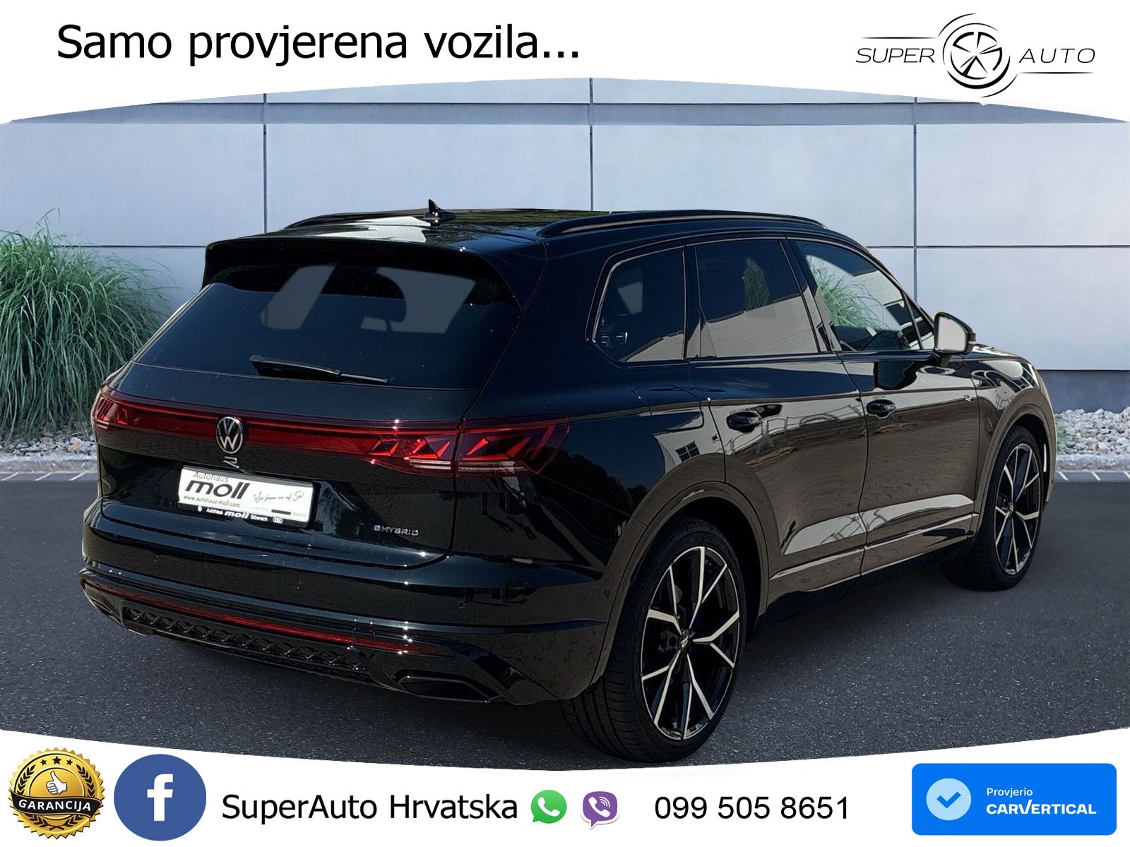 Volkswagen Touareg R 3.0 V6 TFSI (462 KS) 4MOTION Tiptronic ZRAČNI+ACC+GR SJED+KAM+PANO