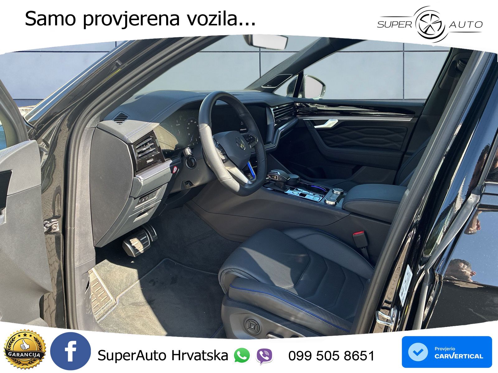 Volkswagen Touareg R 3.0 V6 TFSI (462 KS) 4MOTION Tiptronic ZRAČNI+ACC+GR SJED+KAM+PANO
