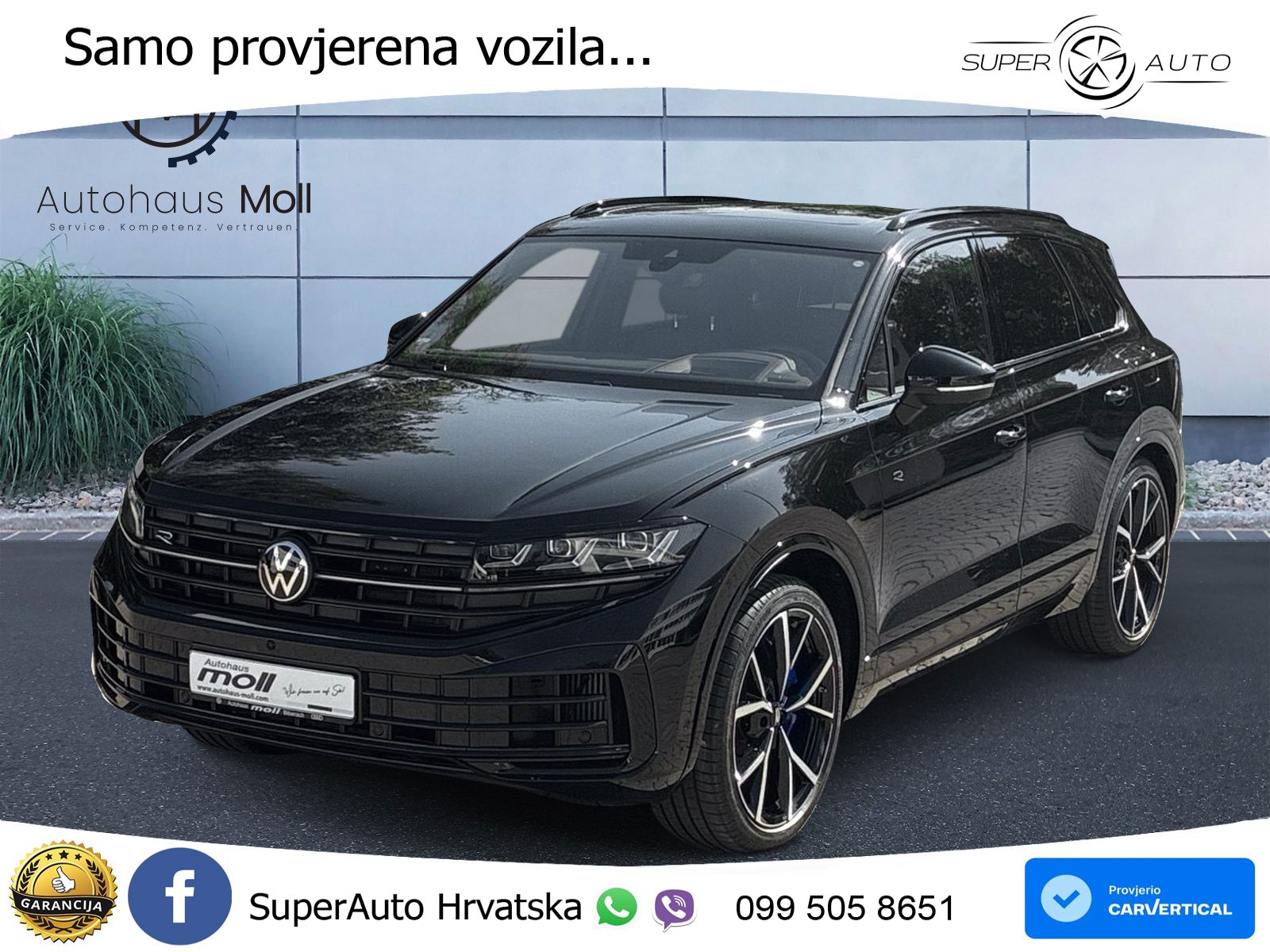 Volkswagen Touareg R 3.0 V6 TFSI (462 KS) 4MOTION Tiptronic ZRAČNI+ACC+GR SJED+KAM+PANO