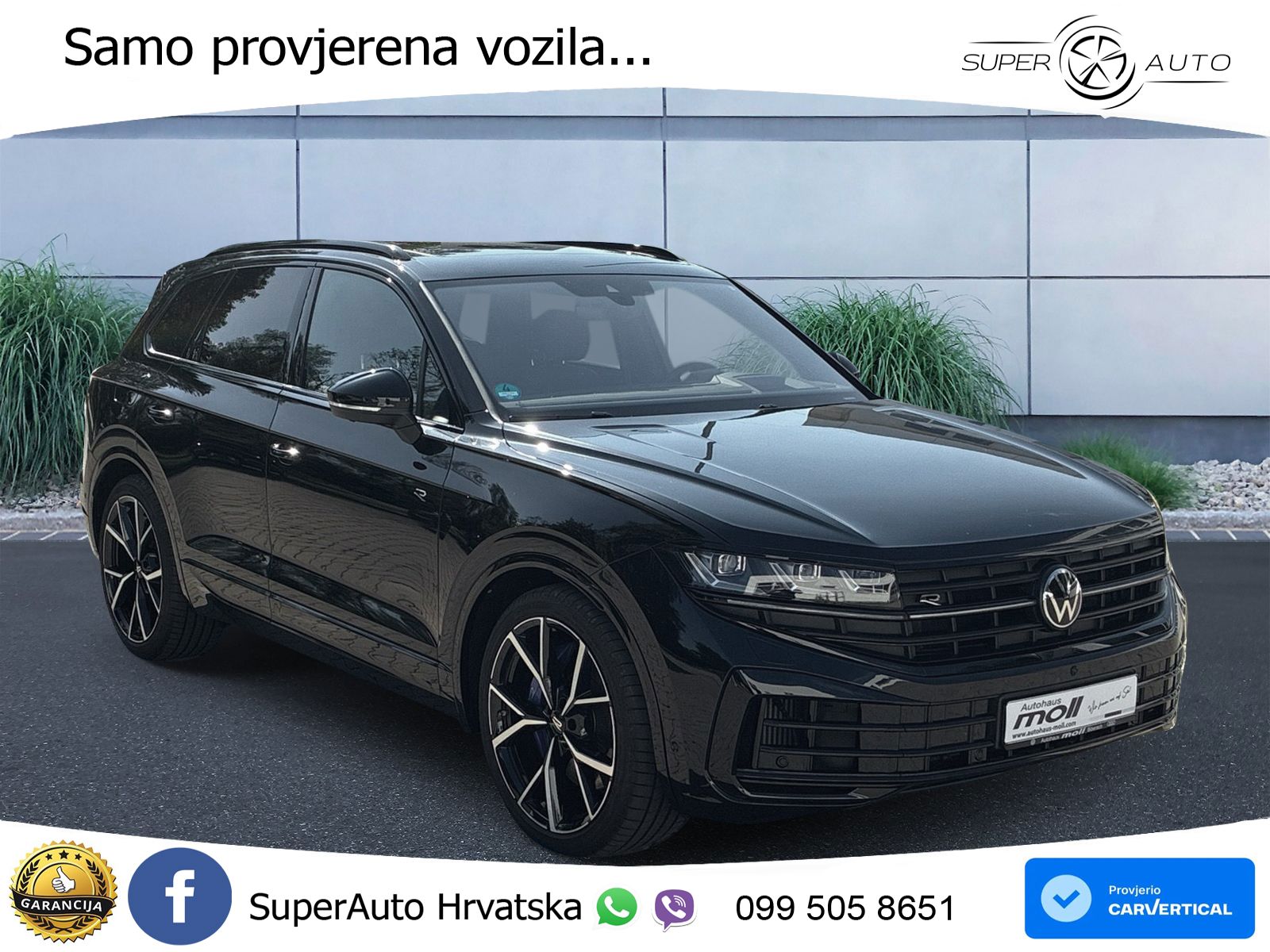 Volkswagen Touareg R 3.0 V6 TFSI (462 KS) 4MOTION Tiptronic ZRAČNI+ACC+GR SJED+KAM+PANO