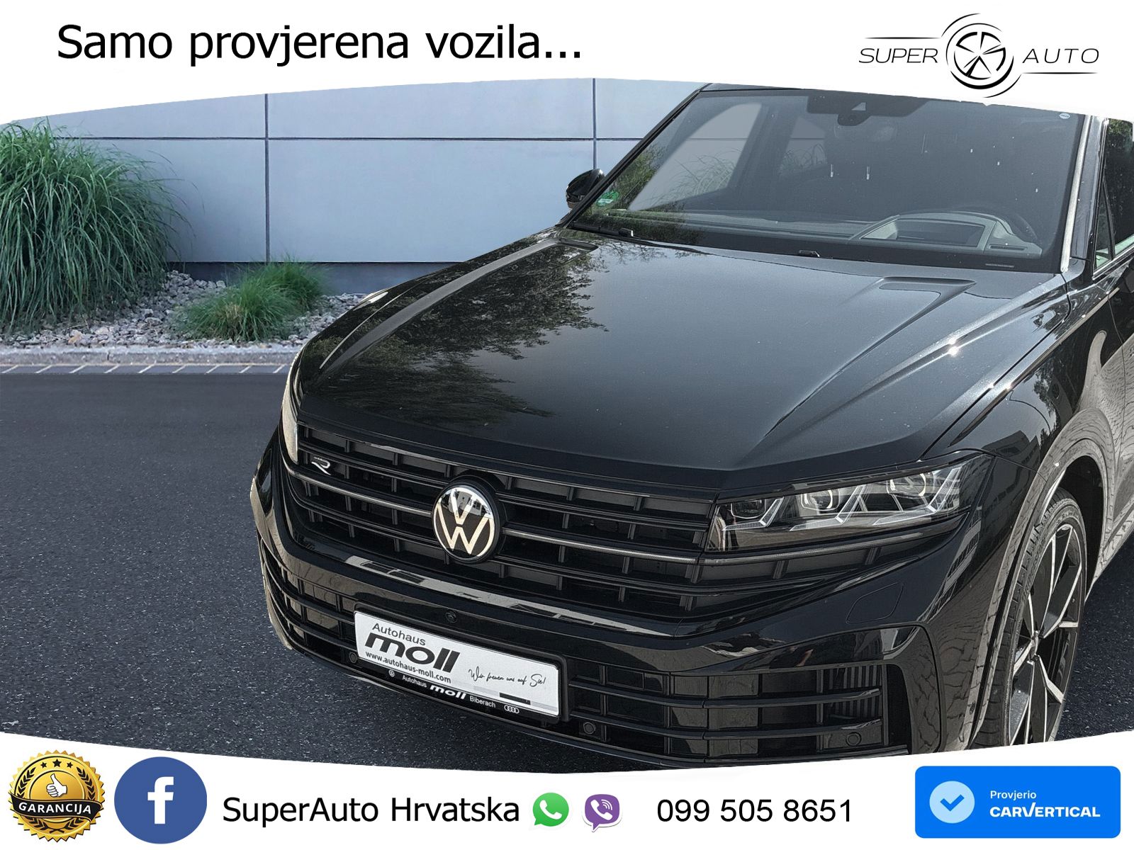 Volkswagen Touareg R 3.0 V6 TFSI (462 KS) 4MOTION Tiptronic ZRAČNI+ACC+GR SJED+KAM+PANO