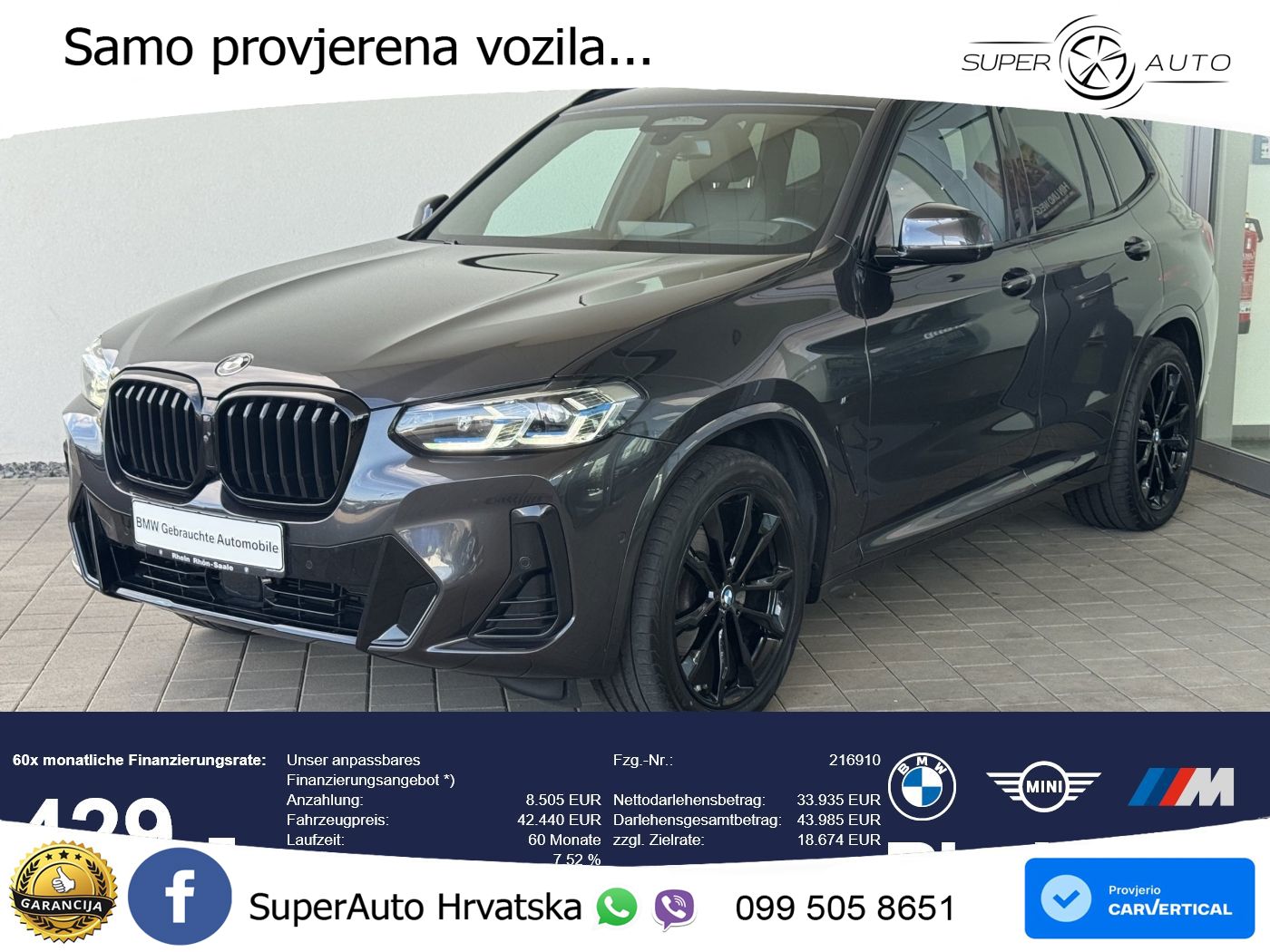 BMW X3 20d xDrive Steptronic M Sport