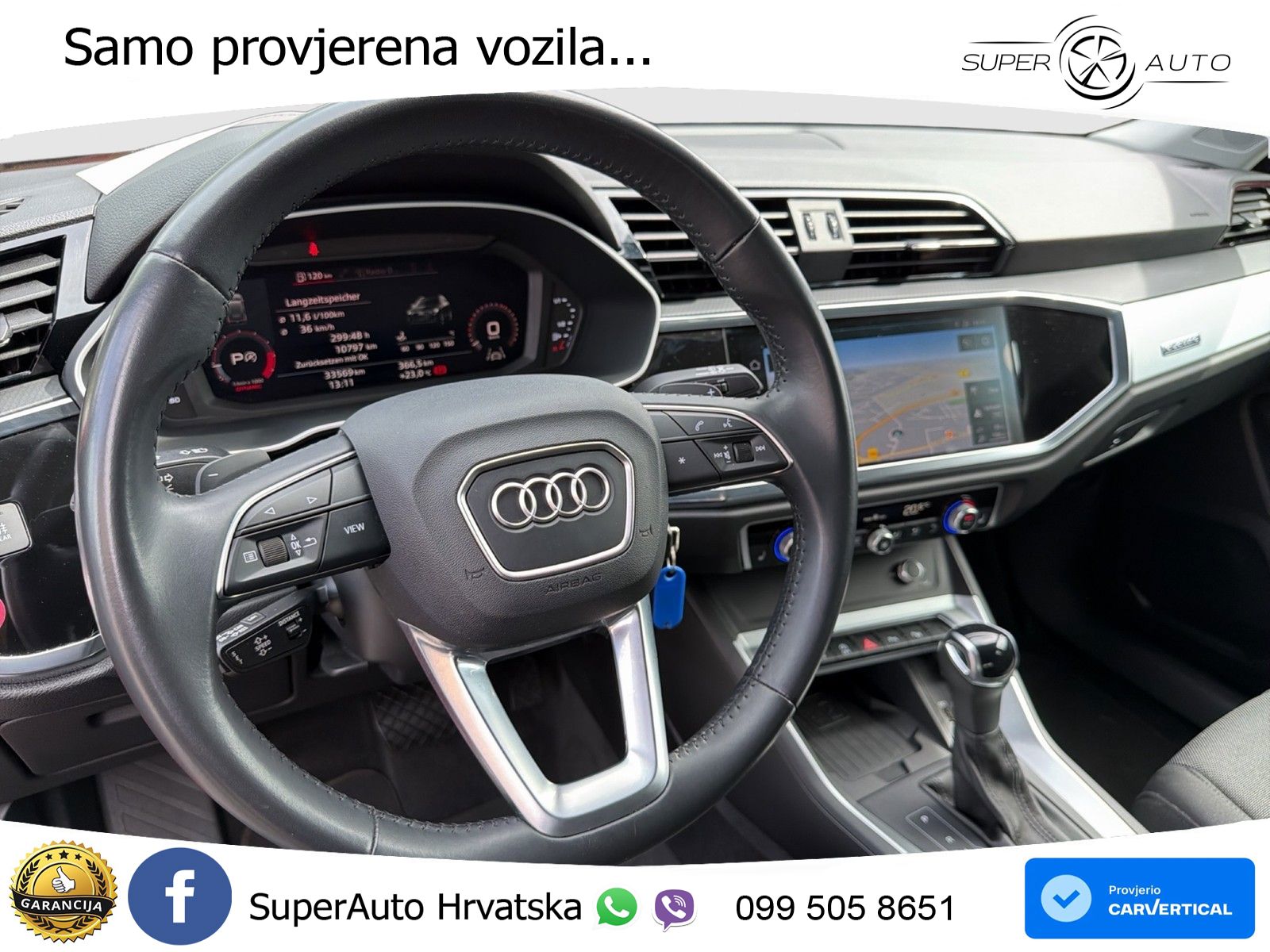 Audi Q3 45 TFSI (230 KS) quattro S tronic S line LED+GR SJED+ACC