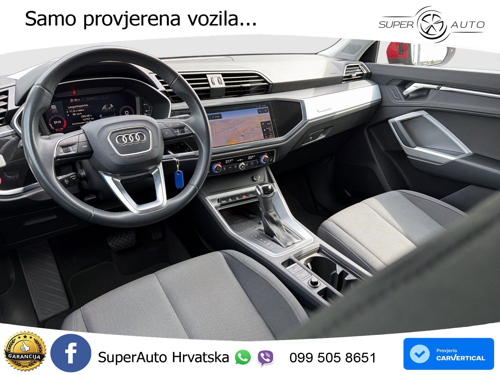 Audi Q3 45 TFSI (230 KS) quattro S tronic S line LED+GR SJED+ACC