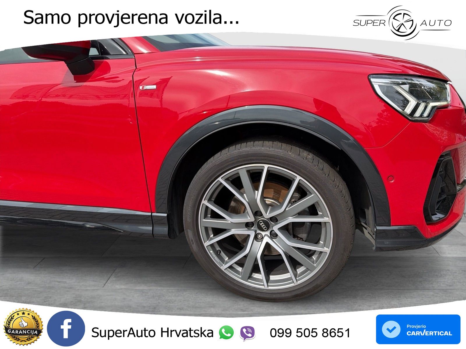Audi Q3 45 TFSI (230 KS) quattro S tronic S line LED+GR SJED+ACC