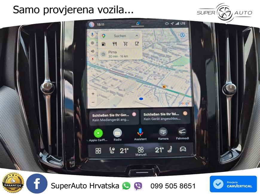 Volvo XC60 B4 Benzin FWD Geartronic LED+GR SJED+ACC