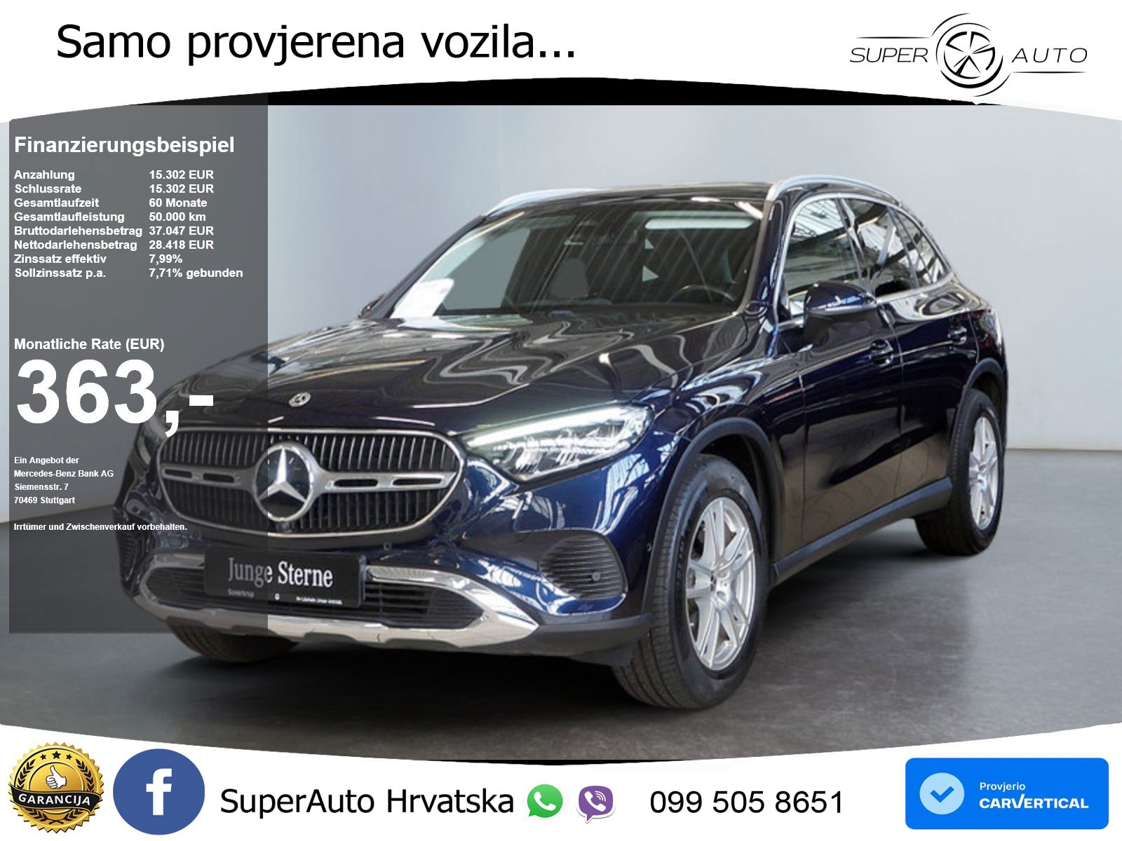 Mercedes GLC 200 (204 KS) 4MATIC 9G-TRONIC Avantgarde