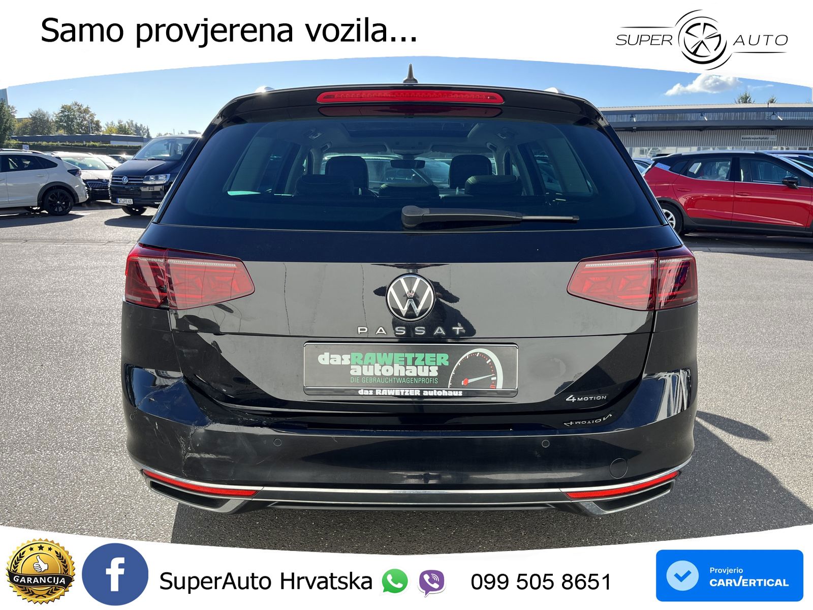 Volkswagen Passat Variant 2.0 TDI (200 KS) 4MOTION DSG R-Line LED+GR SJED+ACC