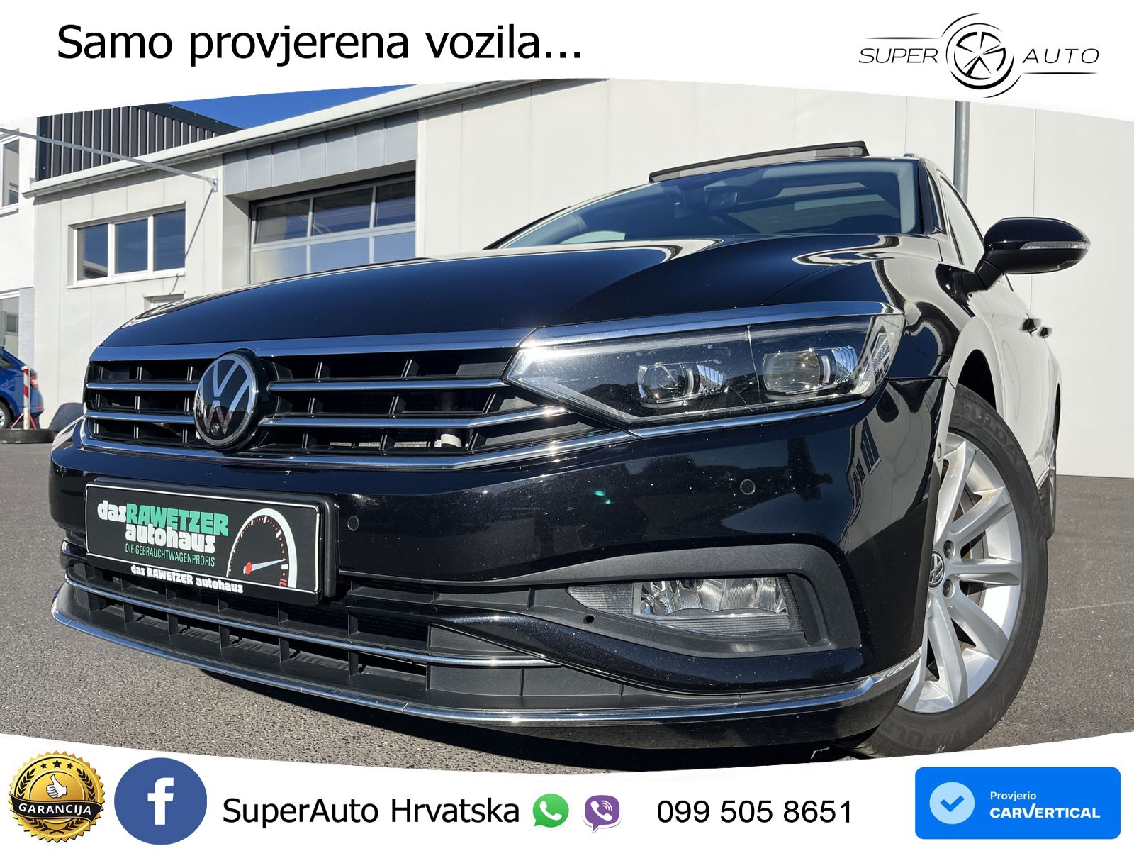 Volkswagen Passat Variant 2.0 TDI (200 KS) 4MOTION DSG R-Line LED+GR SJED+ACC