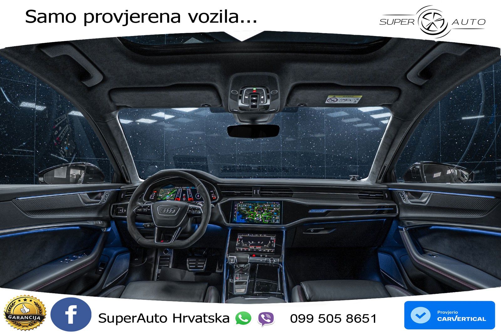 Audi RS6 Avant 4.0 TFSI V8 (600 KS) quattro Tiptronic advanced LED+GR SJED+ACC