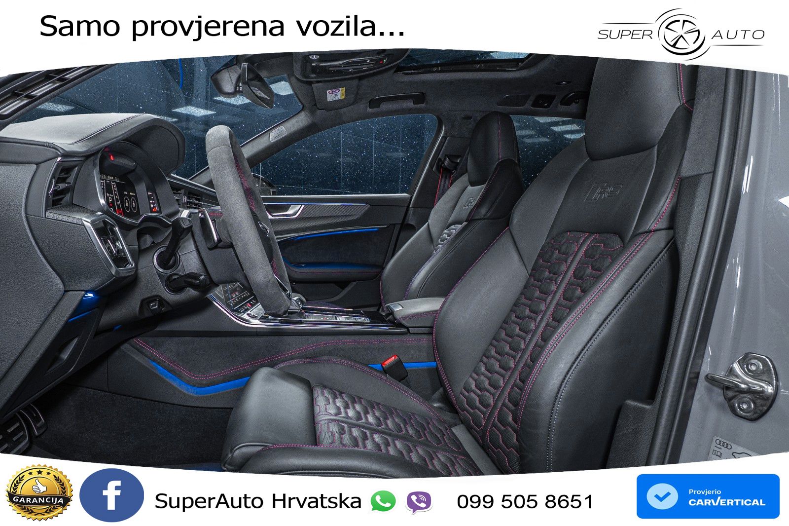 Audi RS6 Avant 4.0 TFSI V8 (600 KS) quattro Tiptronic advanced LED+GR SJED+ACC