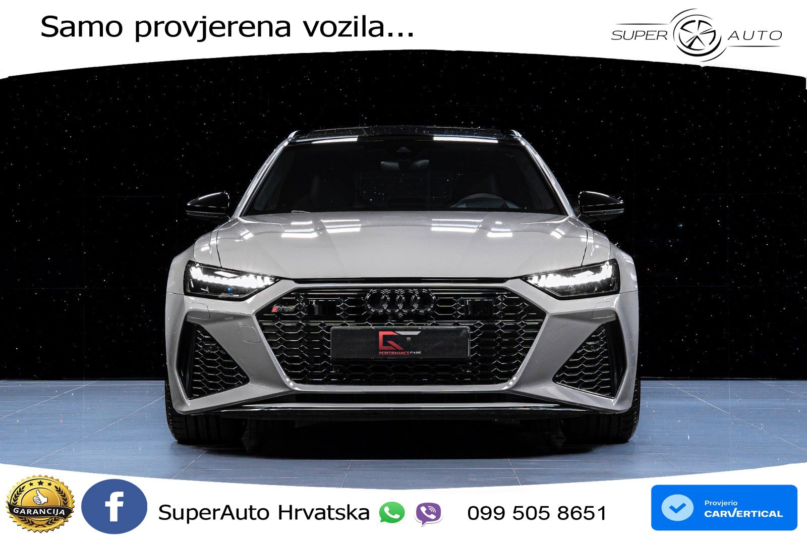 Audi RS6 Avant 4.0 TFSI V8 (600 KS) quattro Tiptronic advanced LED+GR SJED+ACC