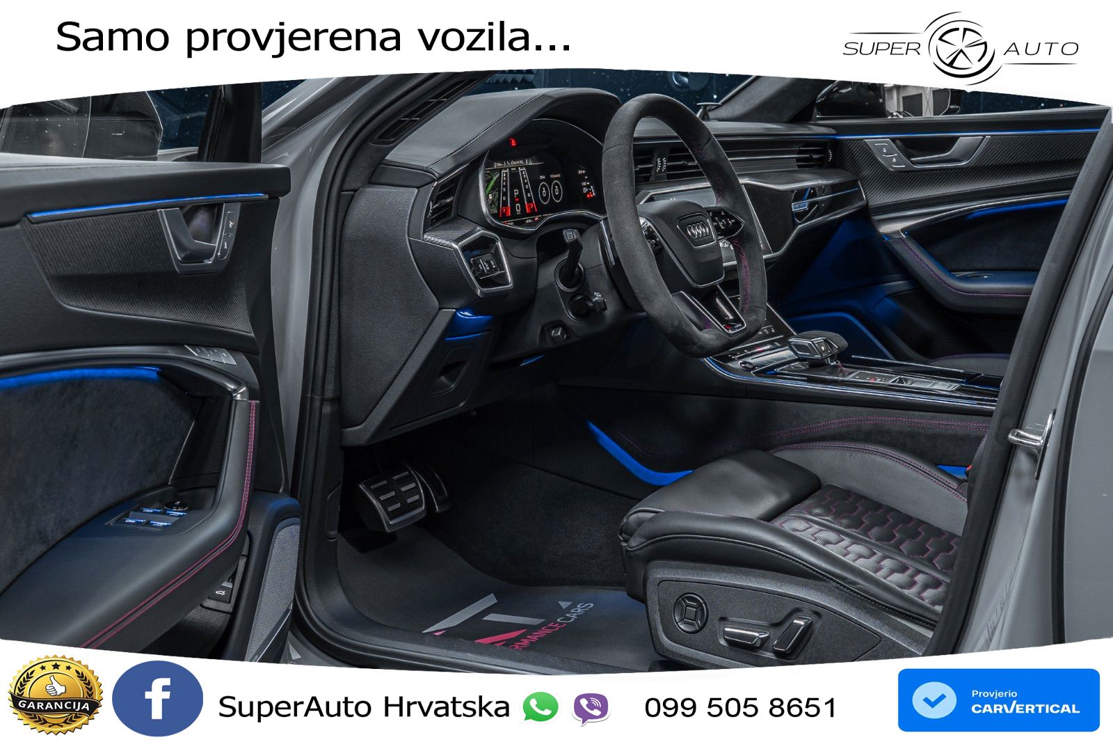 Audi RS6 Avant 4.0 TFSI V8 (600 KS) quattro Tiptronic advanced LED+GR SJED+ACC
