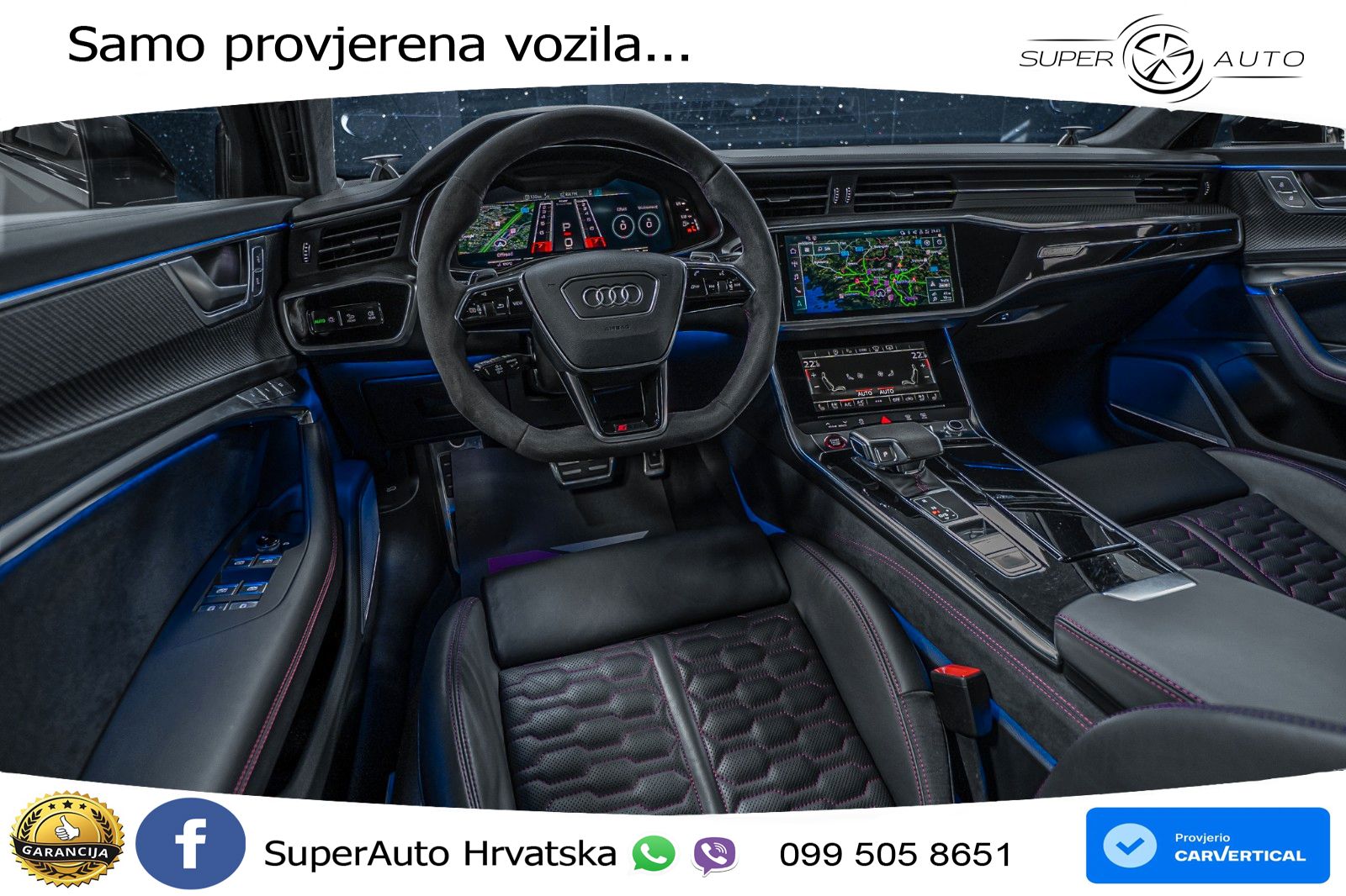 Audi RS6 Avant 4.0 TFSI V8 (600 KS) quattro Tiptronic advanced LED+GR SJED+ACC