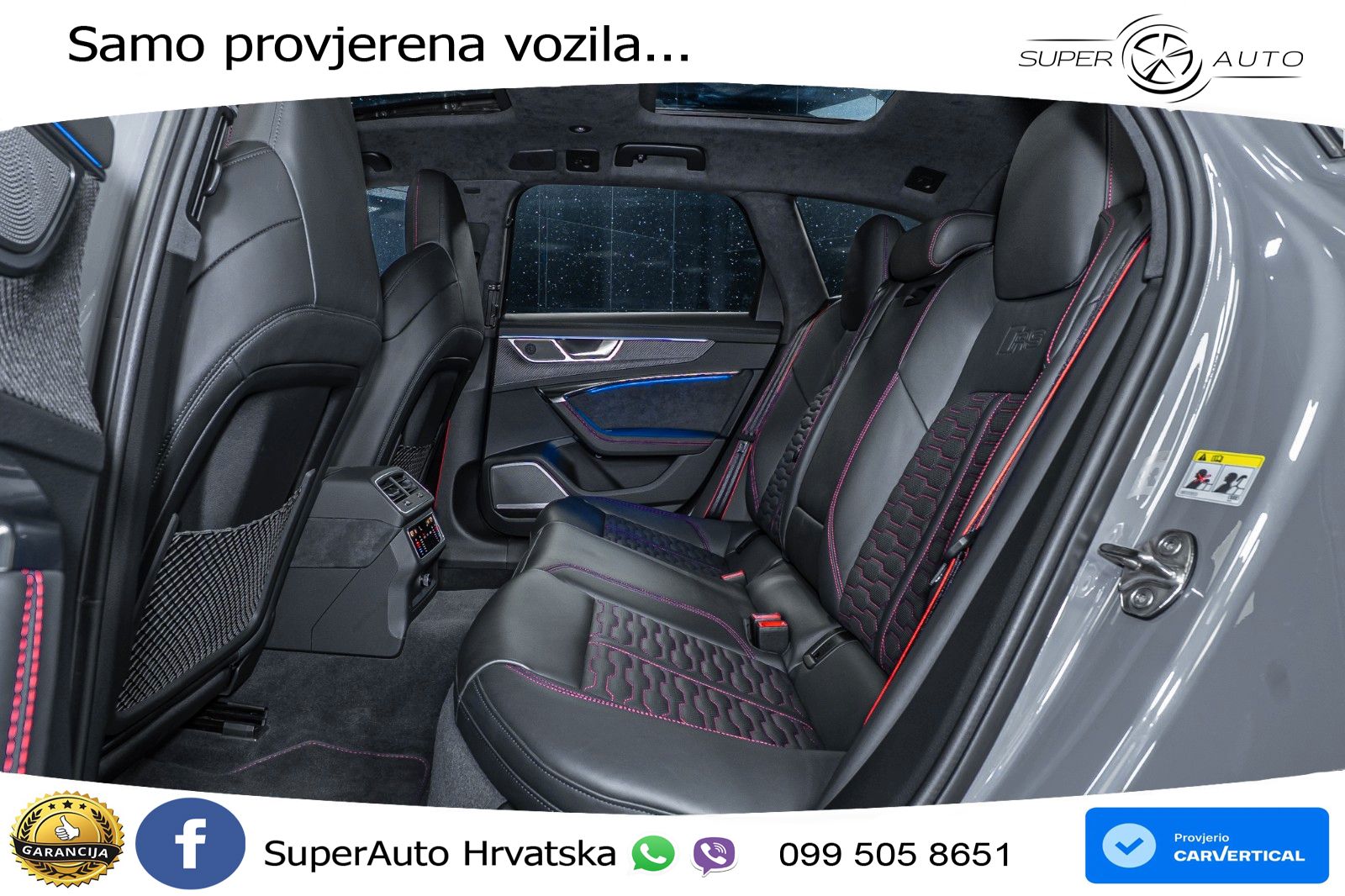 Audi RS6 Avant 4.0 TFSI V8 (600 KS) quattro Tiptronic advanced LED+GR SJED+ACC