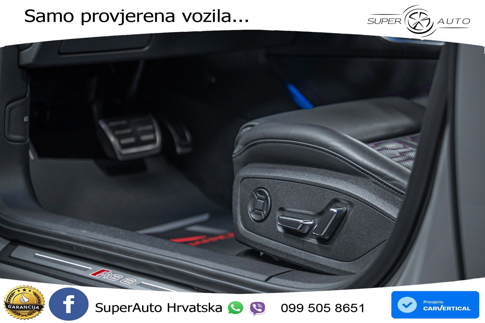 Audi RS6 Avant 4.0 TFSI V8 (600 KS) quattro Tiptronic advanced LED+GR SJED+ACC
