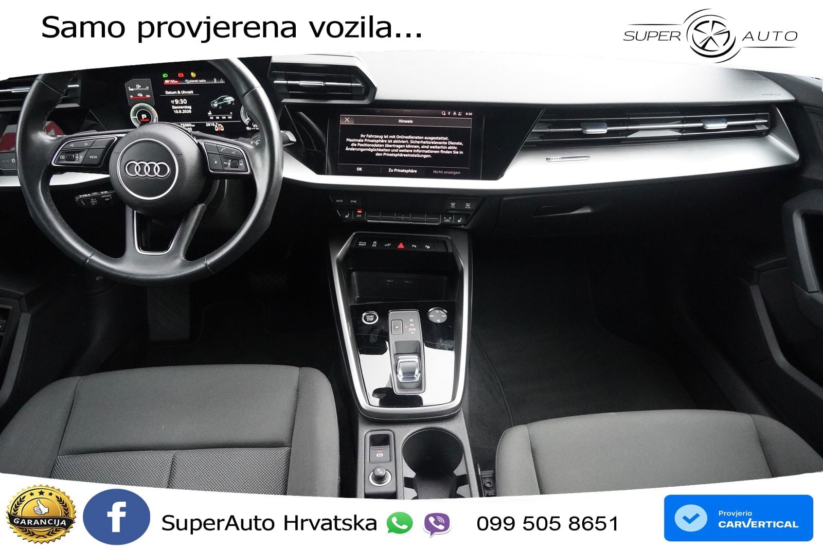 Audi A3 40 TFSIe (204 KS) S tronic LED+GR SJED+ACC