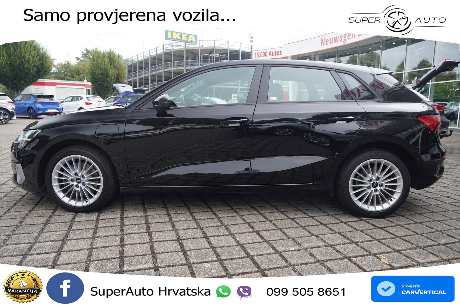 Audi A3 40 TFSIe (204 KS) S tronic LED+GR SJED+ACC
