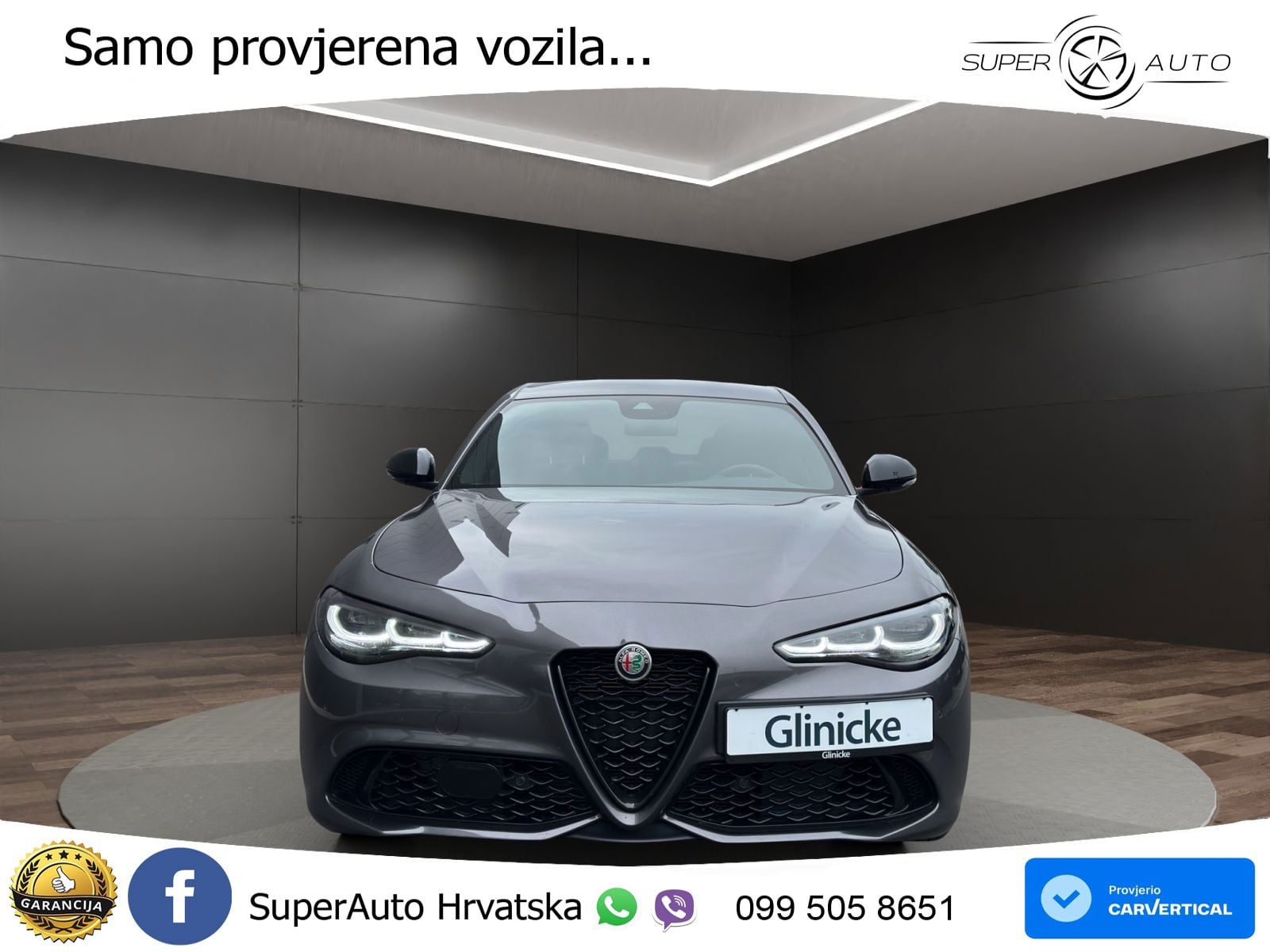 Alfa Romeo Giulia 2.0 Turbo (280 KS) Q4 Automatic MATRIX+GR SJED+KAM