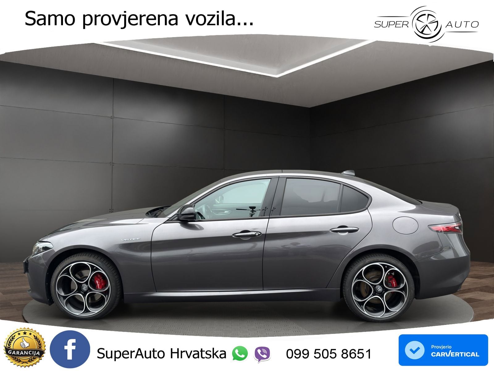 Alfa Romeo Giulia 2.0 Turbo (280 KS) Q4 Automatic MATRIX+GR SJED+KAM