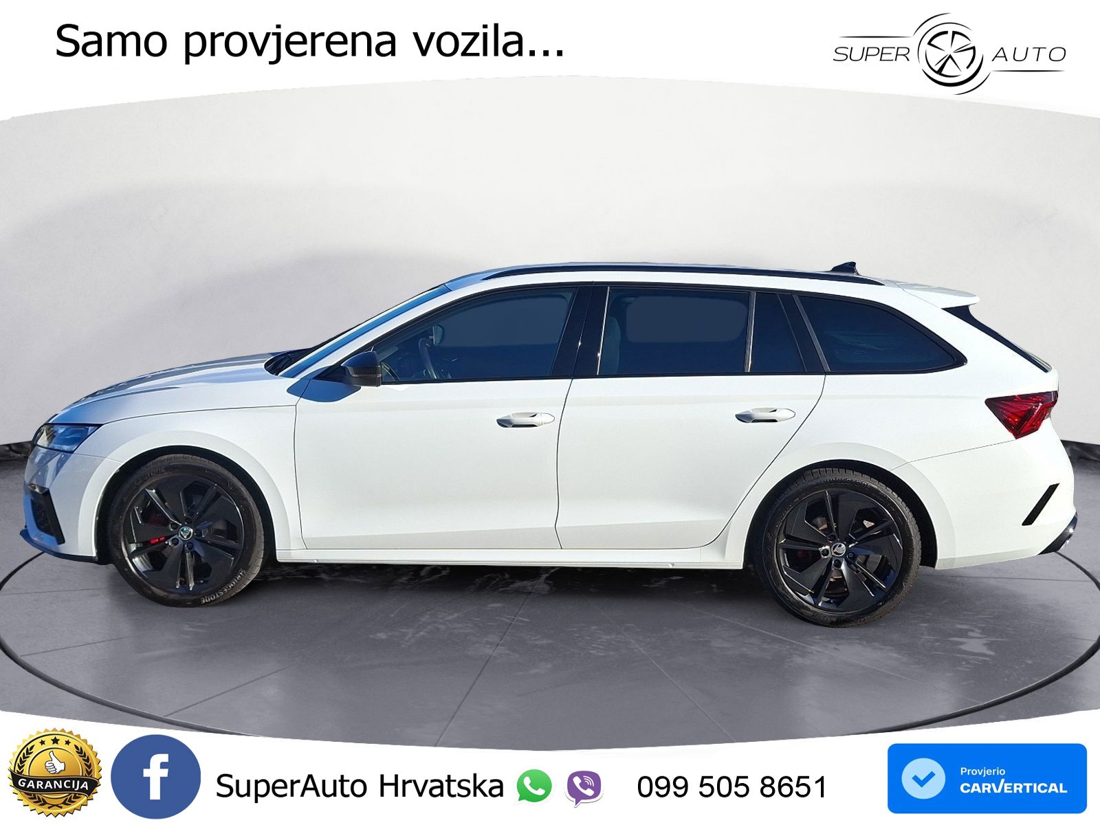 Škoda Octavia Combi RS 2.0 TDI (200 KS) 4x4 DSG LED+GR SJED+ACC