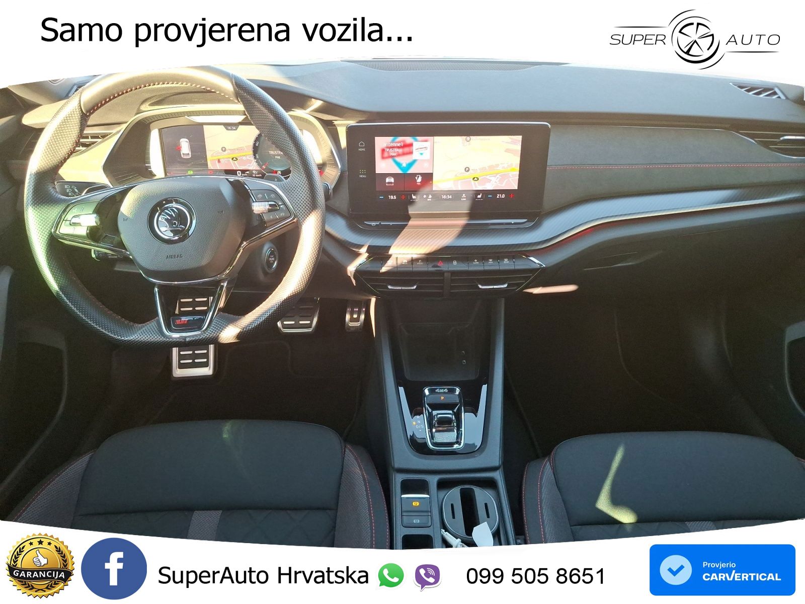 Škoda Octavia Combi RS 2.0 TDI (200 KS) 4x4 DSG LED+GR SJED+ACC