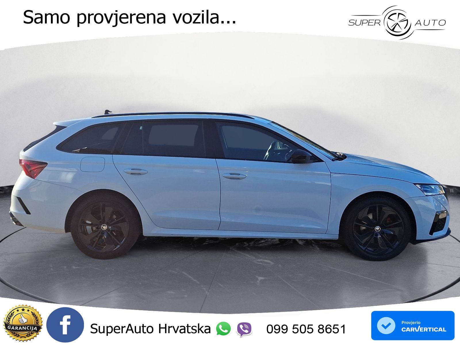 Škoda Octavia Combi RS 2.0 TDI (200 KS) 4x4 DSG LED+GR SJED+ACC