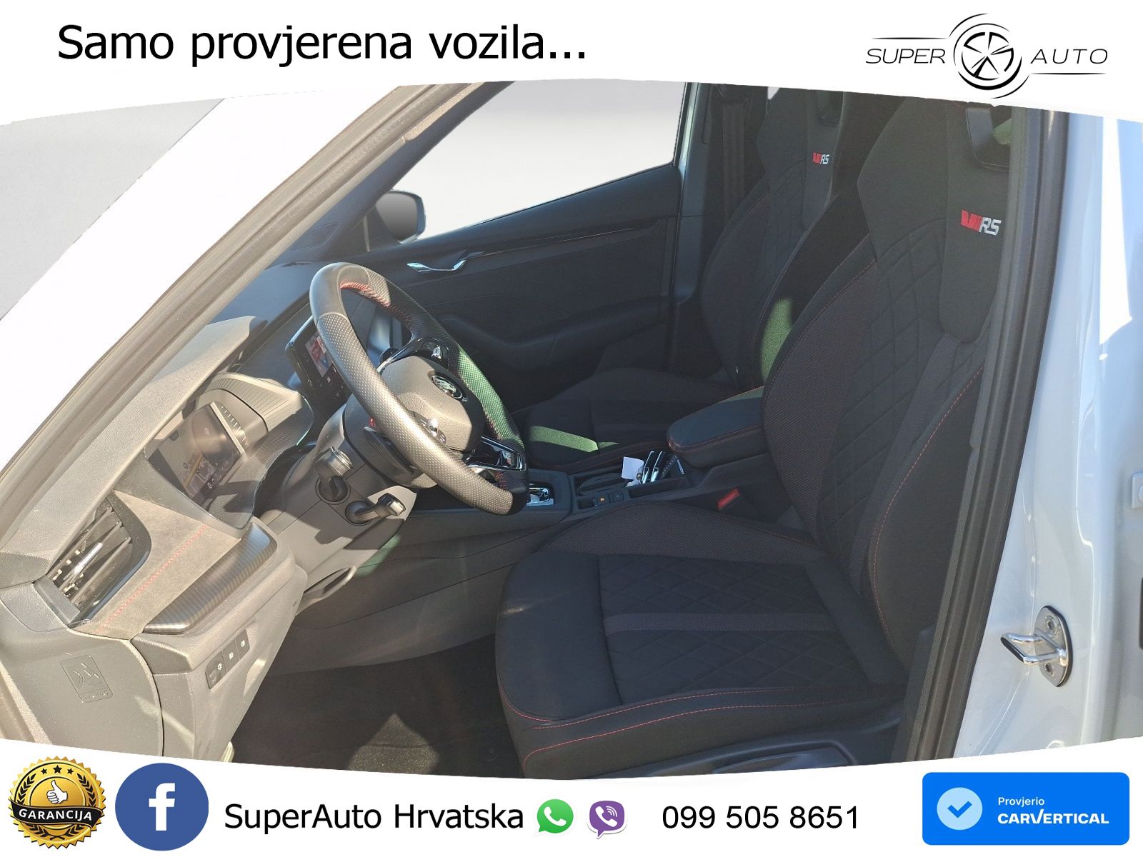 Škoda Octavia Combi RS 2.0 TDI (200 KS) 4x4 DSG LED+GR SJED+ACC