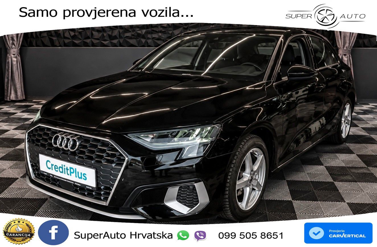 Audi A3 Limuzina 30 TDI (116 KS) LED+GR SJED+ACC