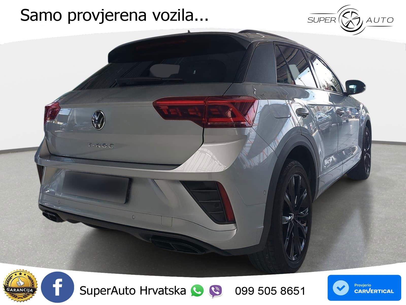 Volkswagen T-Roc 1.5 TSI (150 KS) R-Line LED+GR SJED+ACC