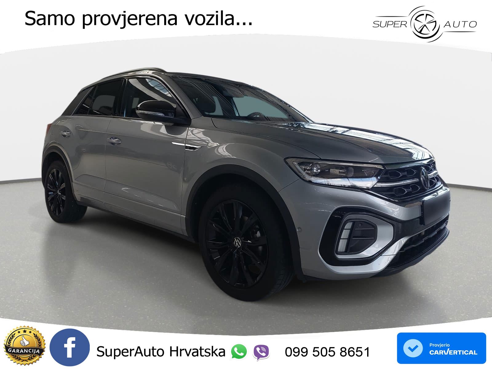 Volkswagen T-Roc 1.5 TSI (150 KS) R-Line LED+GR SJED+ACC